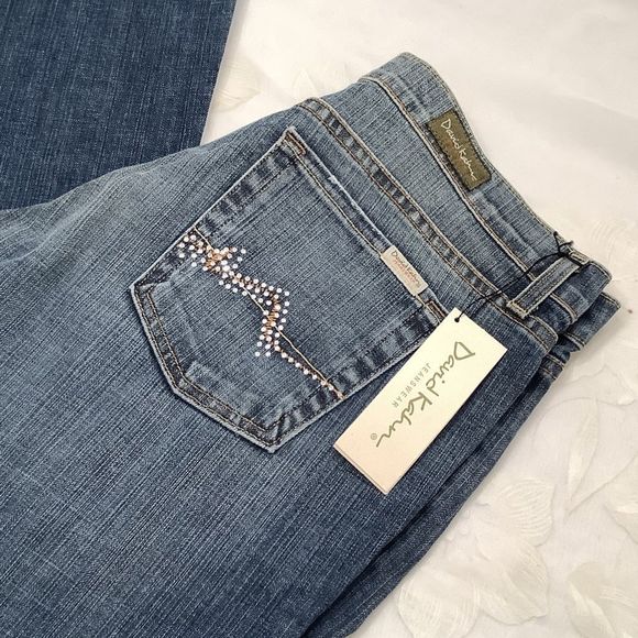 David Kahn Nikki Jeans With Swarovski Crystals - Picture 2 of 8